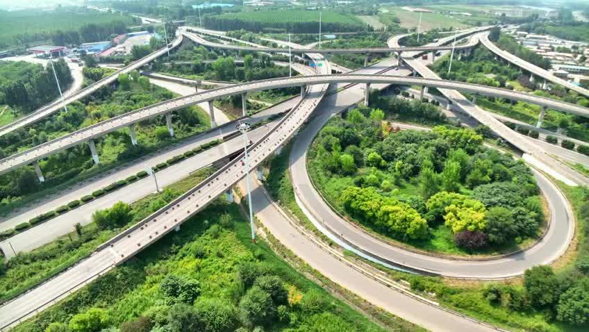 微视频丨唐山初秋的王盼庄立交桥