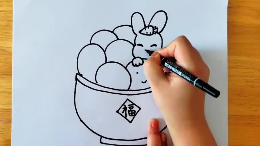 微视频丨手工绘画《元宵节》